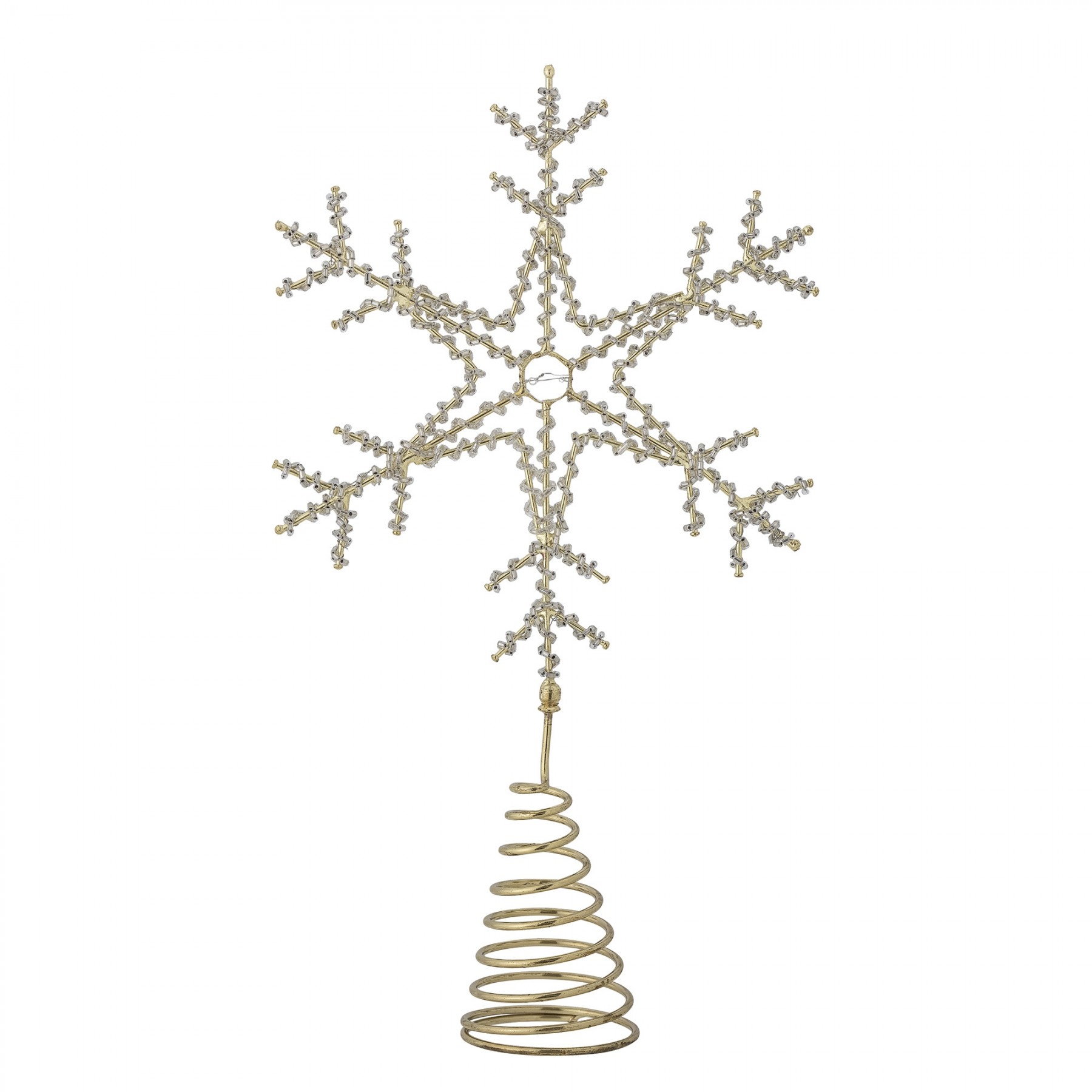 Bloomingville - Cannes Tree Star Top - Silver (82057213)
