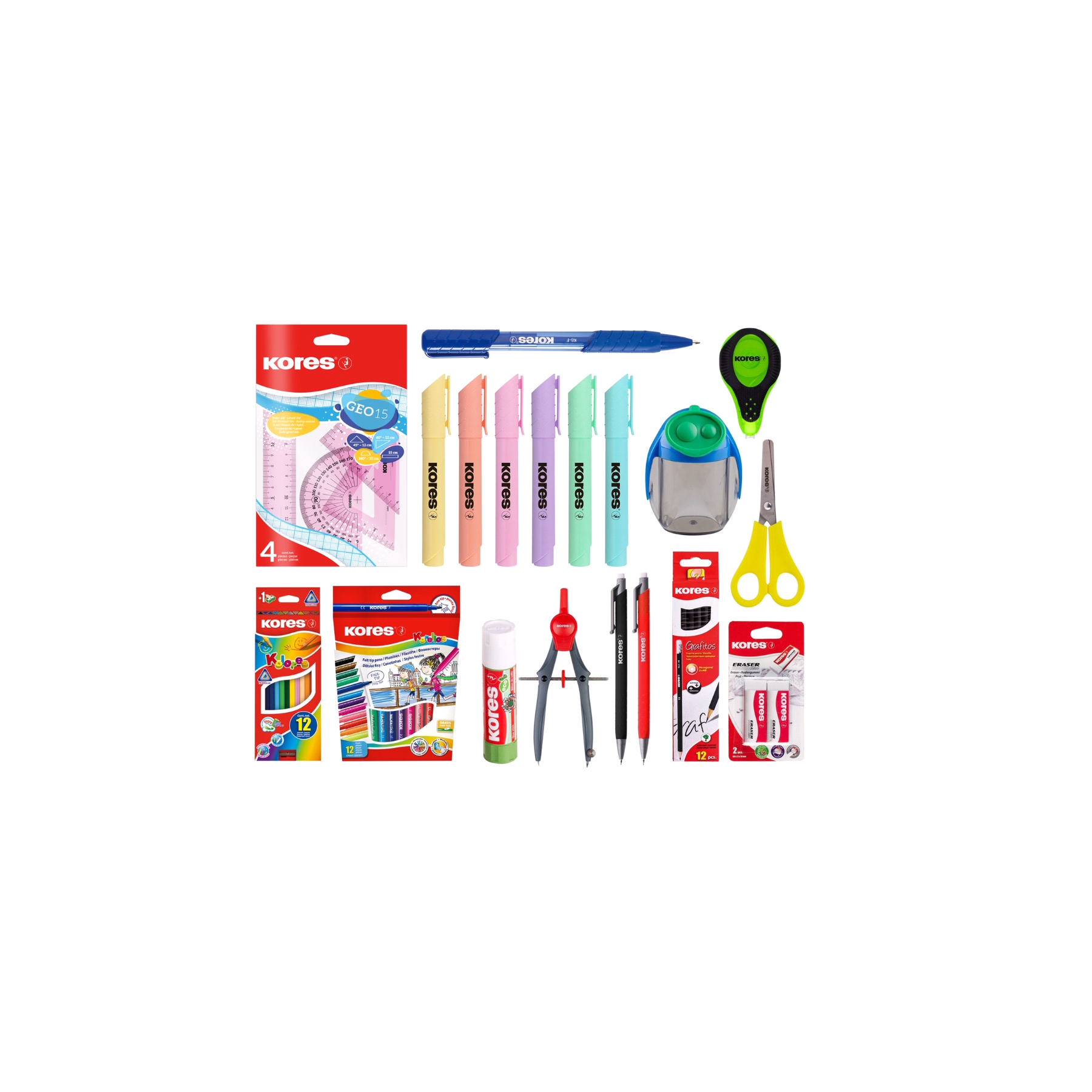 Kores in a Box - Back to School - Pink