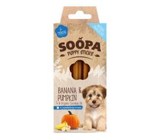 SOOPA - Puppy Sticks Banana & Pumpkin 100g - (SO920715)
