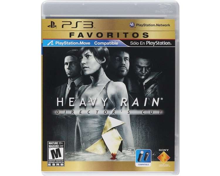 Heavy Rain: Director's Cut (LATAM)(Import) Juego para Consola Sony PlayStation 3 PS3