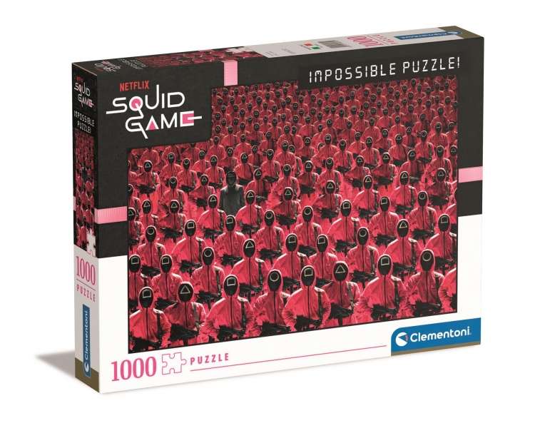 Clementoni - Impossible Puzzle 1000 pcs - Squid Game (39695)