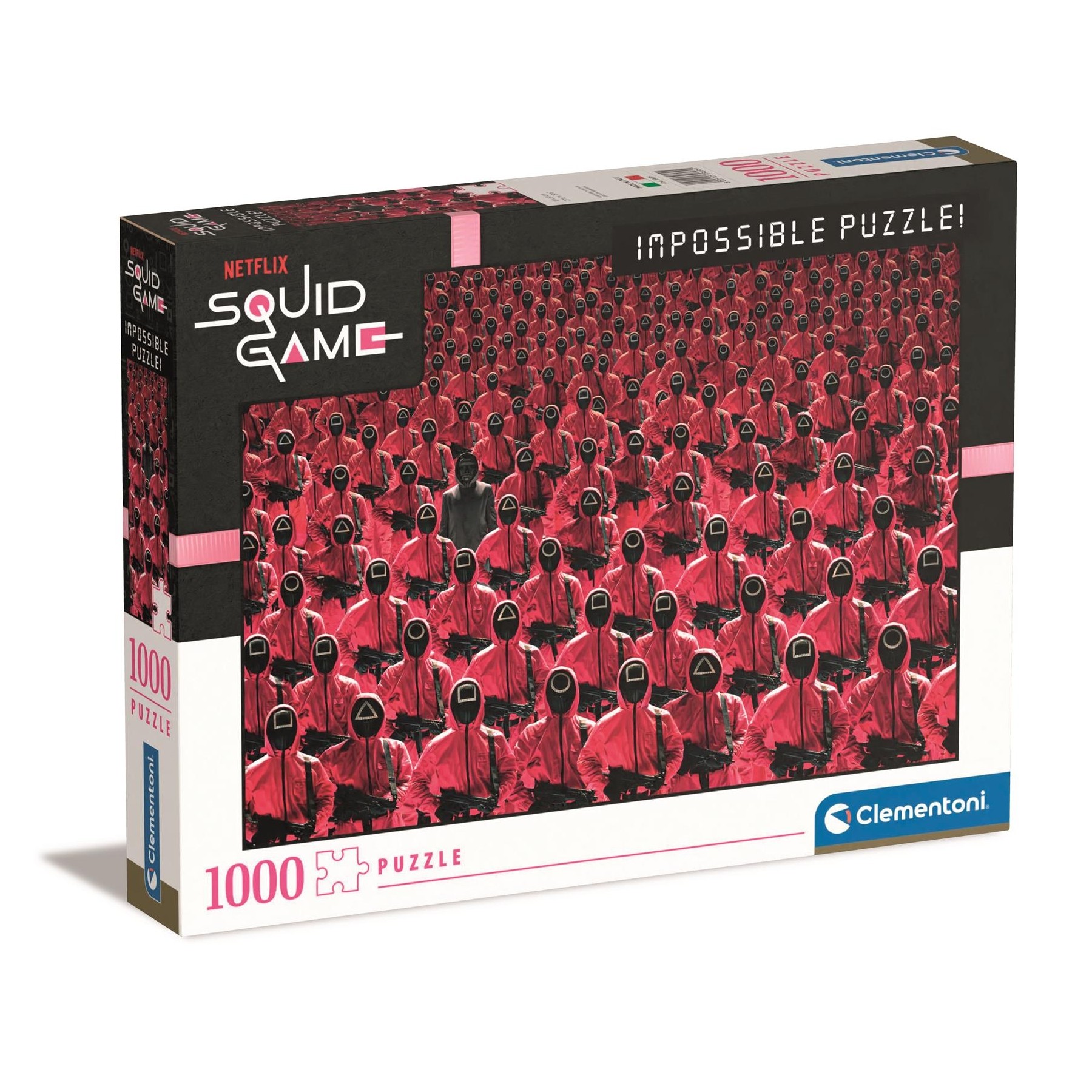 Rompecabezas Clementoni - Impossible 1000 Piezas - Juego de Calamar (39695)