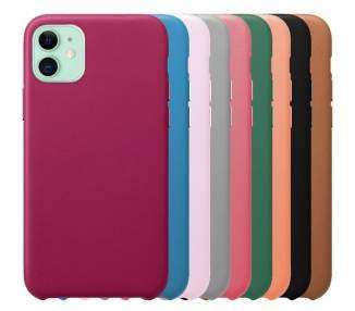Funda Leather Piel Compatible con IPhone 11 6.1" 12-Colores