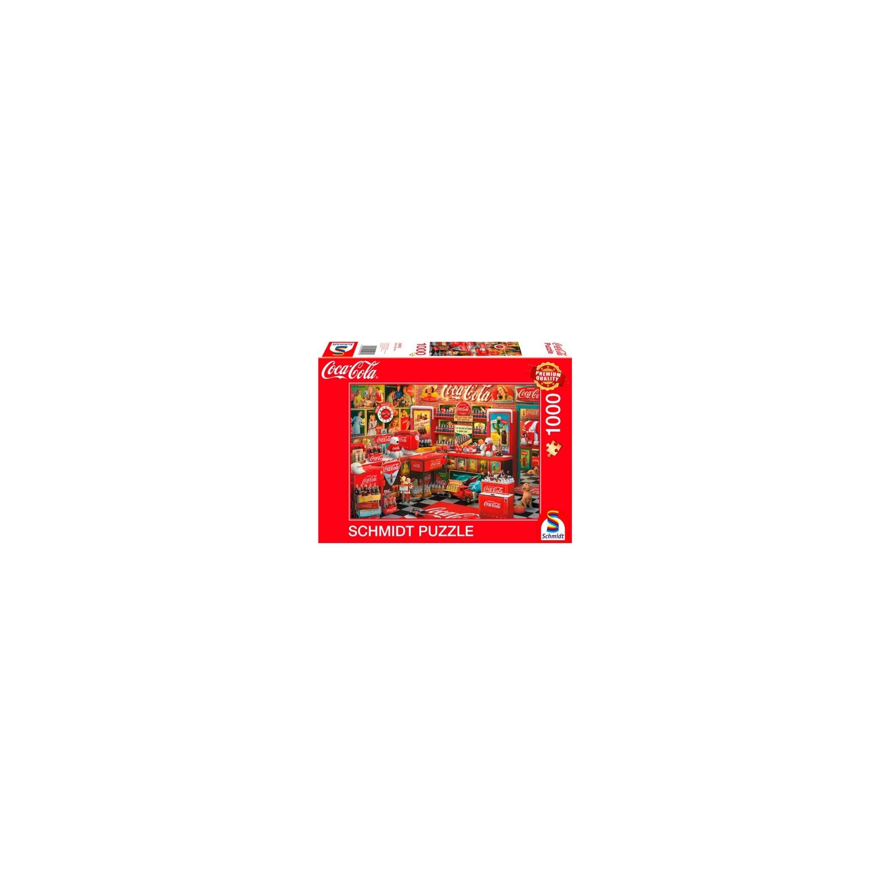 Rompecabezas Coca Cola, Nostálgico (1000 Piezas).