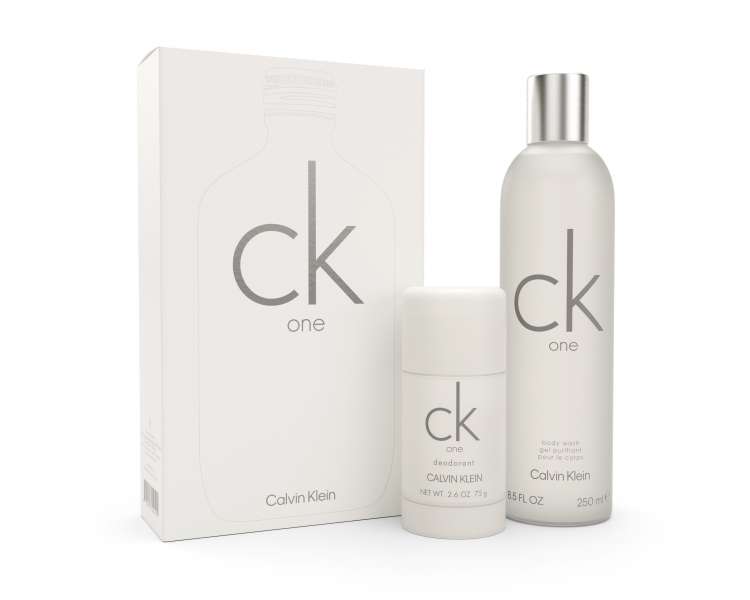 Calvin Klein - CK One Deo Stick 75 ml + Body Wash 250 ml - Giftset