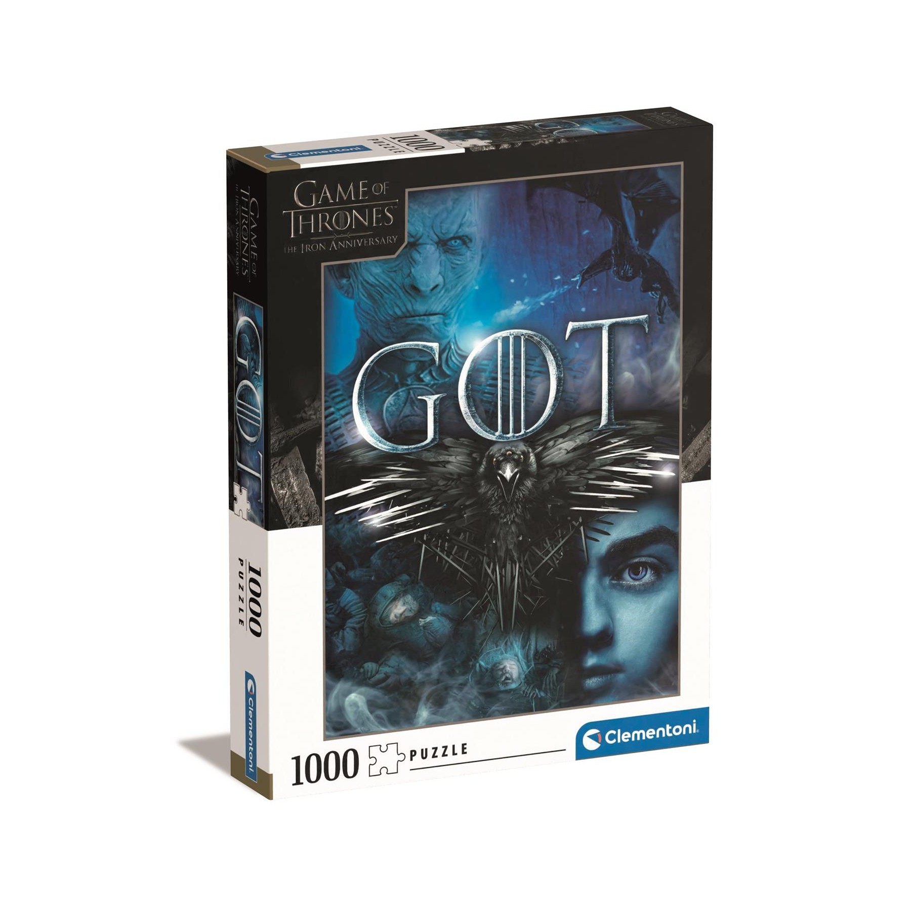 Rompecabezas Clementoni - Panorama 1000 Piezas - Juego de Tronos (39589)