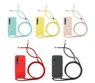 Funda suave con Cordón Xiaomi Pocophone X3  5-Colores