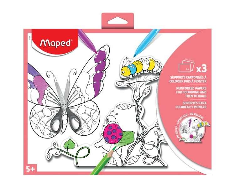 Maped - Photo Color 3D Support to Color x3 - Pink