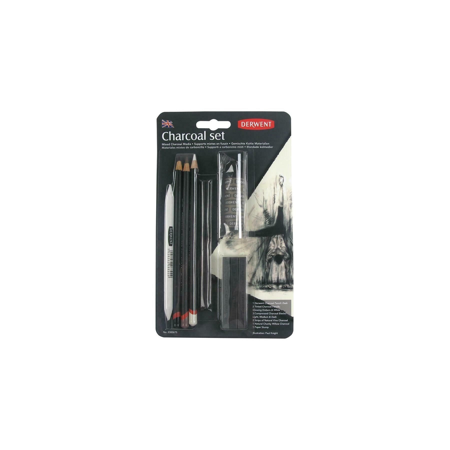 Derwent - Charcoal Set