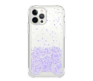 Funda Gel transparente purpurina Samsung A21s 4 -Colores