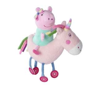 Peppa Pig - Plush Peppa with Unicorn (109262544)