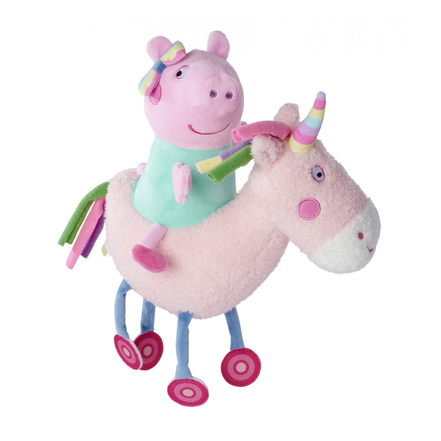 Peppa Pig - Plush Peppa with Unicorn (109262544)