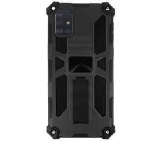 Funda Aluminio Antigolpe Samsung Galaxy A52 con Imán y Soporte de Pestaña