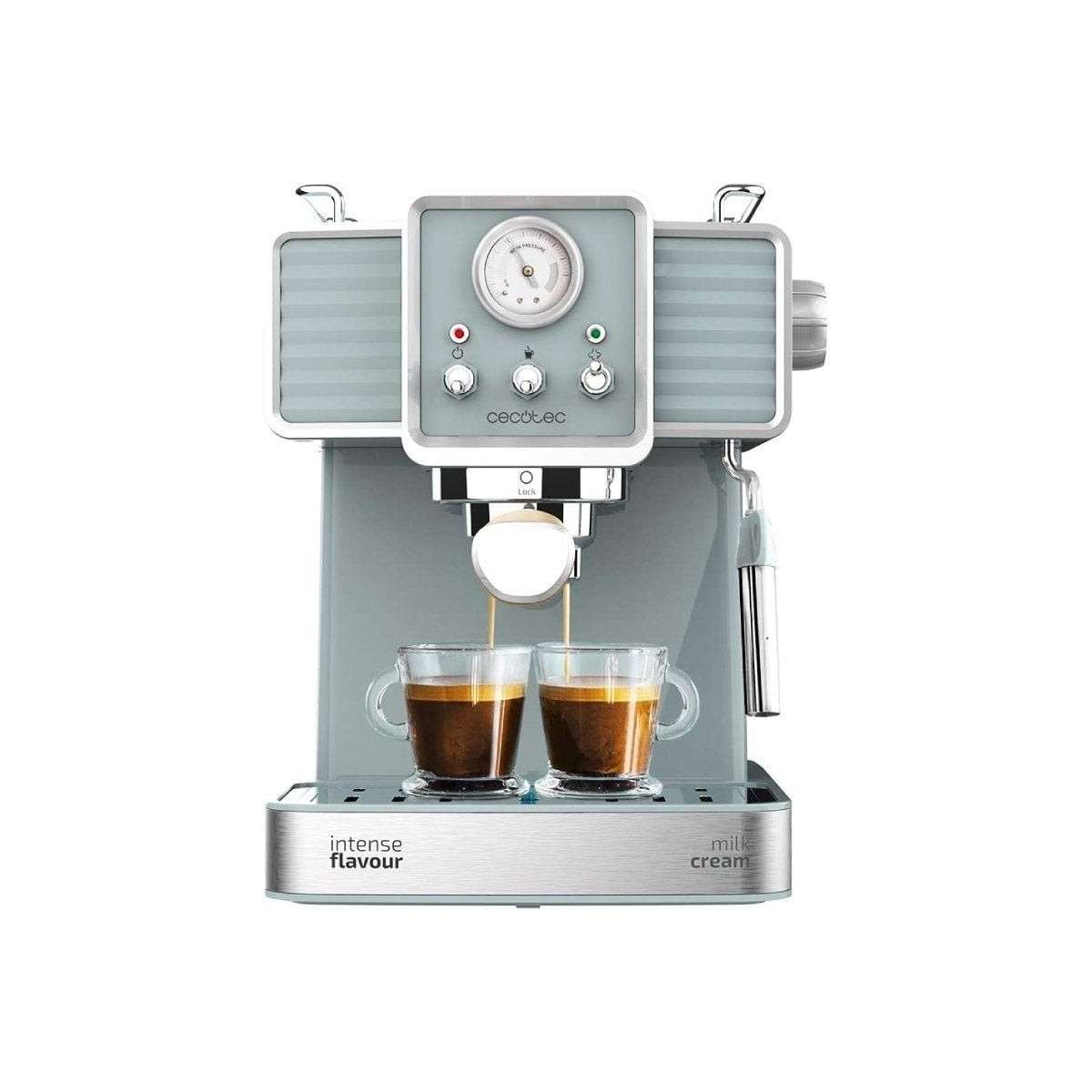 Cafetera expreso cecotec power espresso 20 tradizionale vintage/ 1350w/ 20  bares