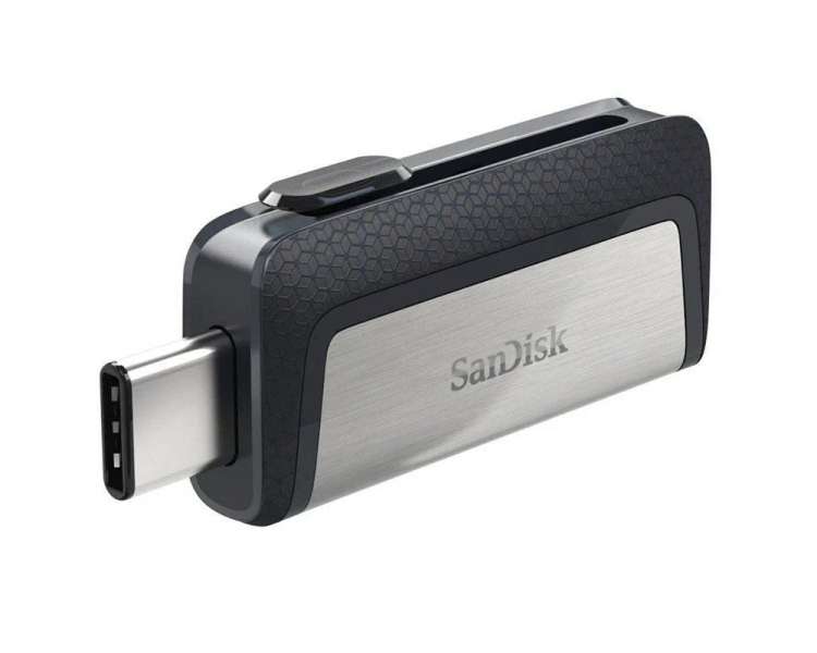 Memoria USB Pen Drive 128gb sandisk dual usb tipo-c ultra usb 3.1/ tipo-c