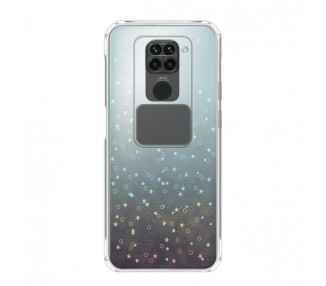 Funda para Xiaomi Redmi Note 9 Silicona de Purpurina cámara Cubierta Deslizante