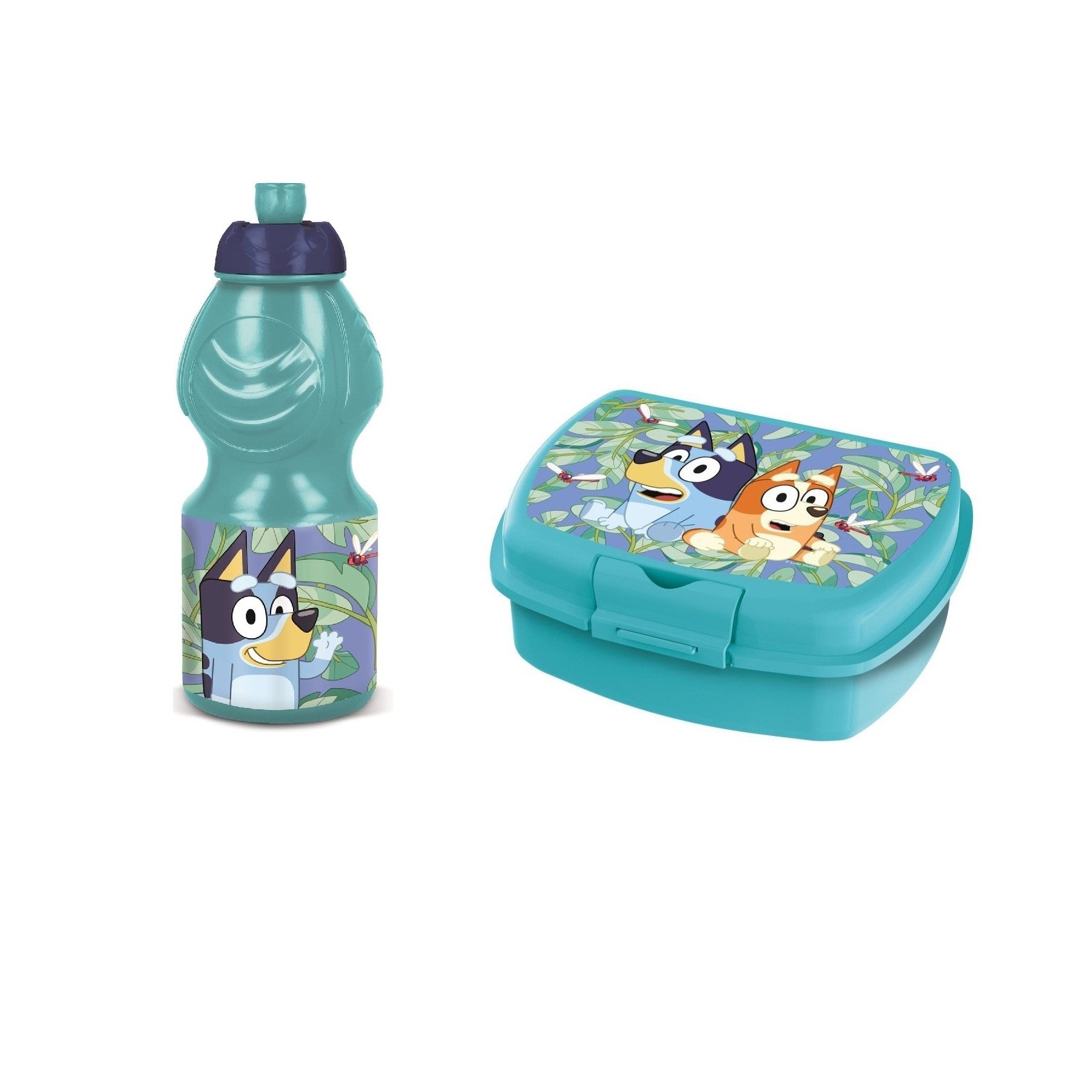 Euromic - Bluey - Lunch Box & Water Bottle