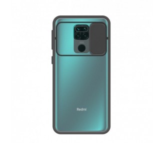 Funda Gel Xiaomi Redmi 9T/Poco M3 con cámara Cubierta Deslizante