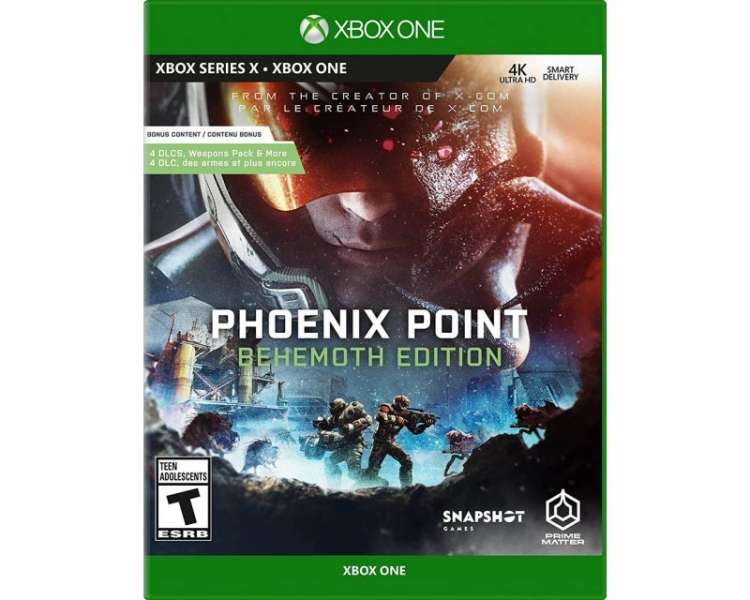 Phoenix Point: Behemoth Edition (XONE/XSERIESX), Juego para Consola Microsoft XBOX One