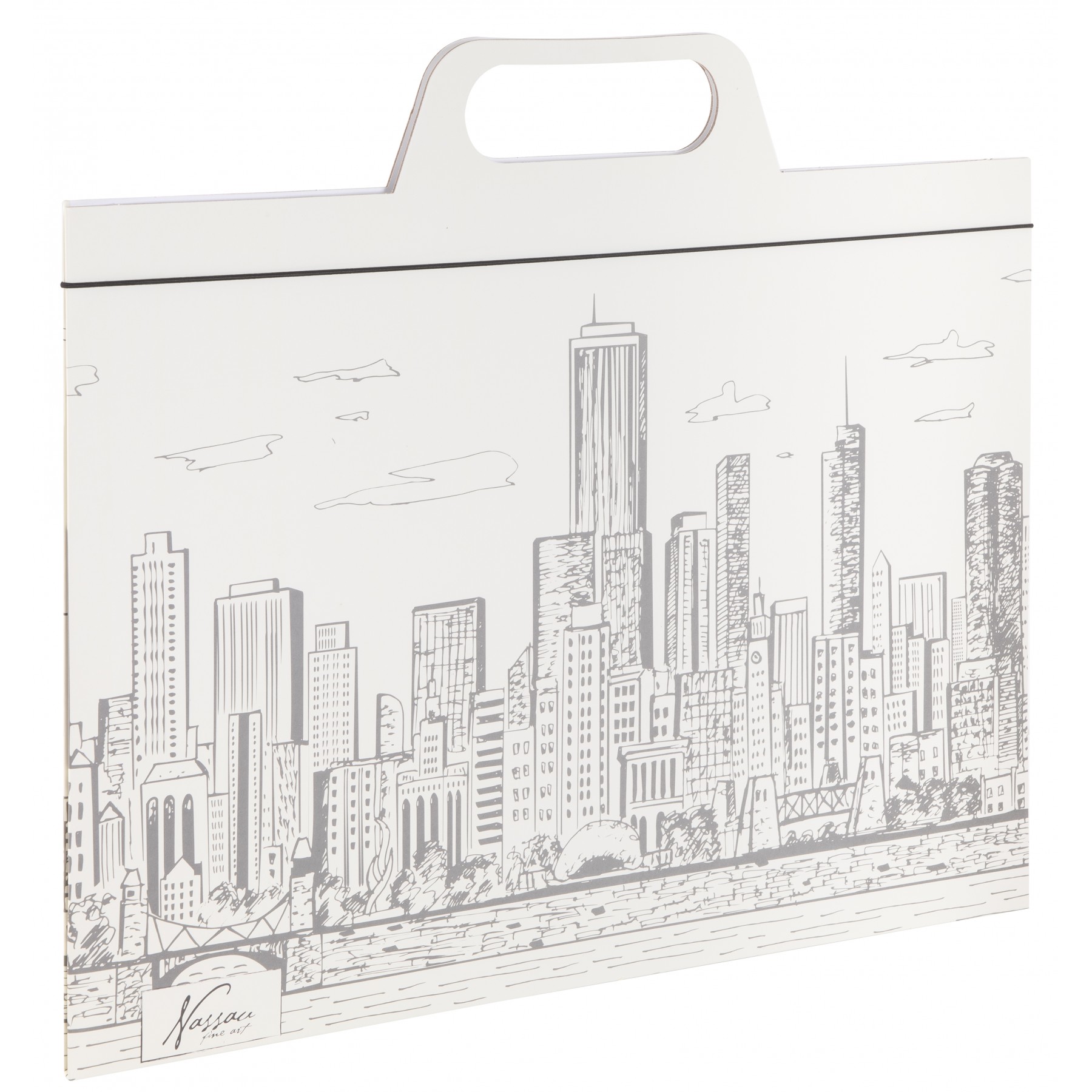 Nassau, Carpeta Con Hoja De Bocetos De 16 Hojas, (K-Ar0937/Ge)