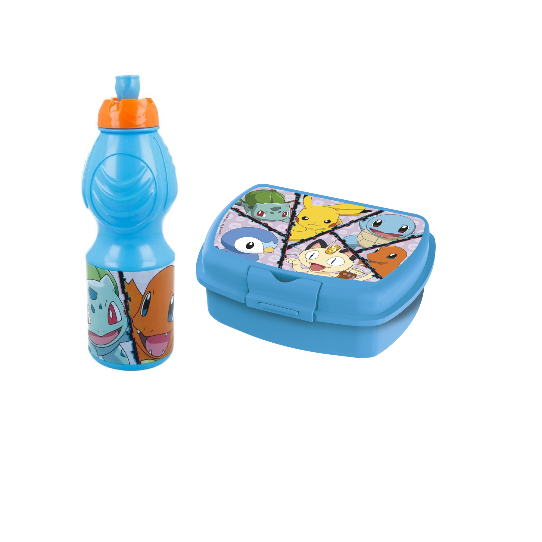 Euromic - Lunch Box & Water Bottle - Pokémon