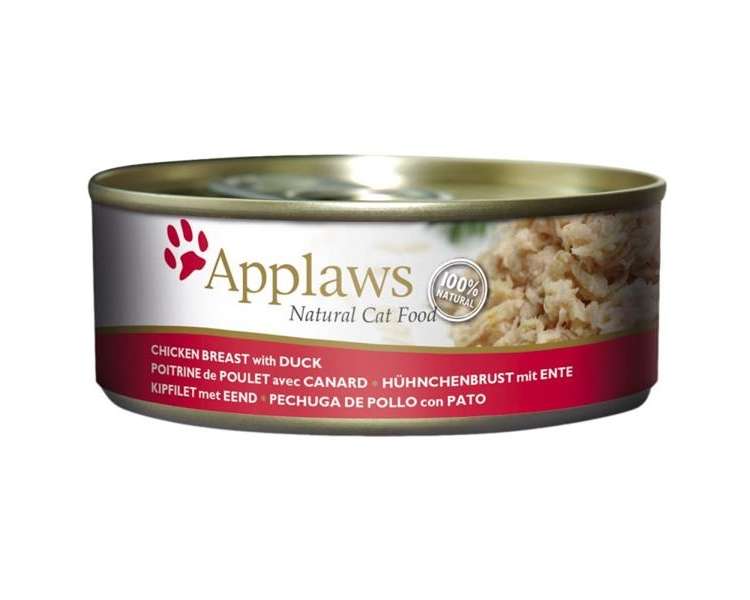 Applaws - Wet Cat Food 156 g - Chicken & Duck (172-025)