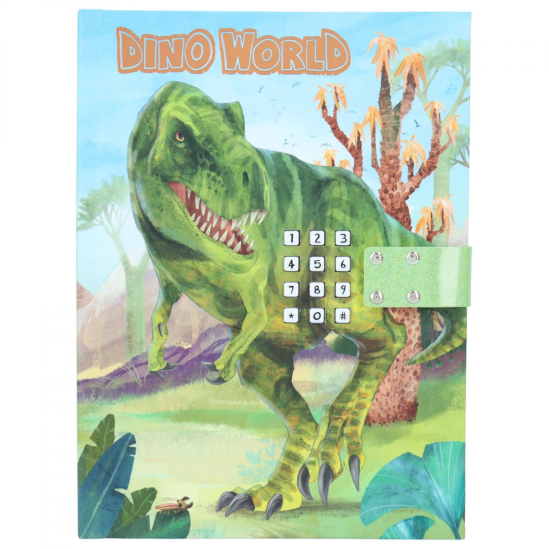 Dino World, Diario Con Código Y Sonido (0412141)