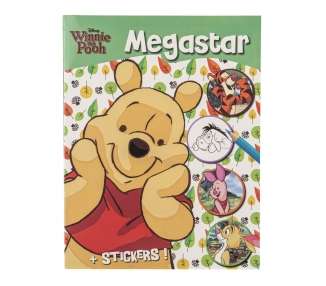 Disney - Megastar Colouringbook - Winnie The Pooh