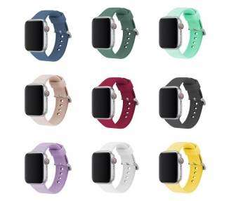 Correa Silicona con Broche Apple Watch 42 / 44 mm 10 Colores
