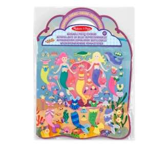 Melissa and Doug - Reusable Puffy Stickers - Mermaid - (19413)