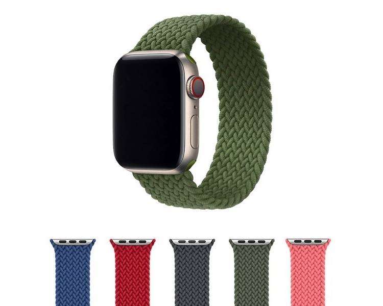 Correa Apple Watch Loop Goma Extensible 5 Colores 38-40mm