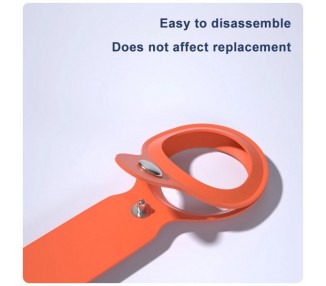 Funda Larga para Apple Air Tag 9 Colores