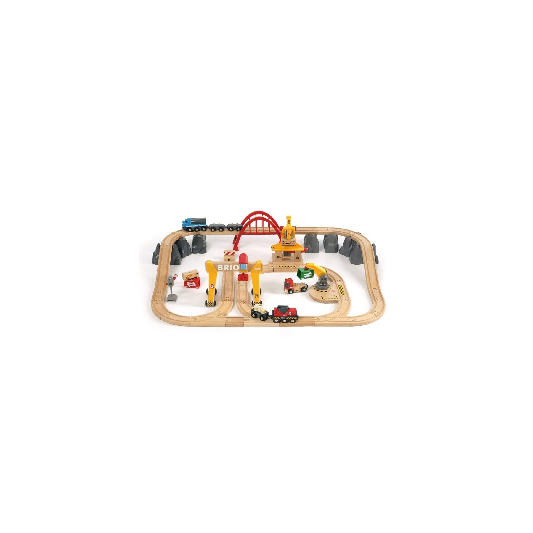 BRIO - Cargo Railway Deluxe Set in Tub (33097)