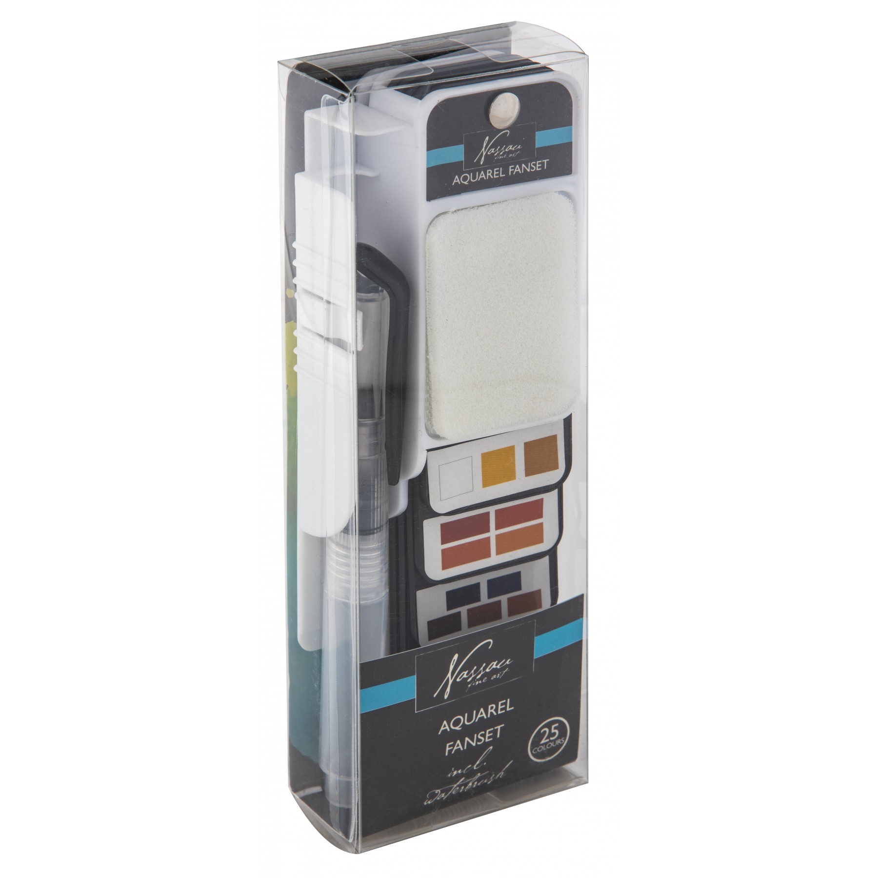 Nassau - Water Colour Fanset 25 Colours - (K-AR0506/AM)