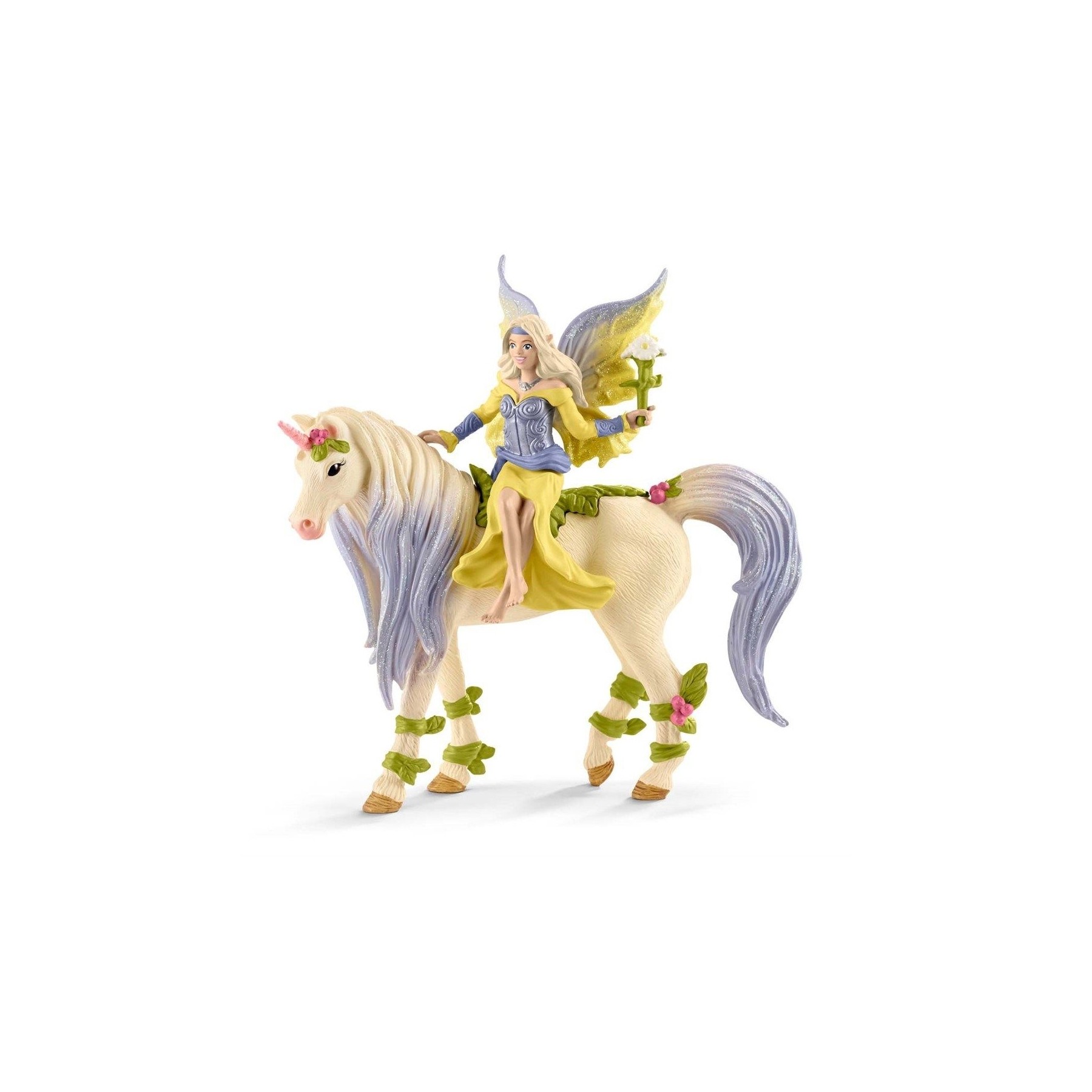 Schleich - Bayala - Fairy Sera with blossom unicorn (70565)
