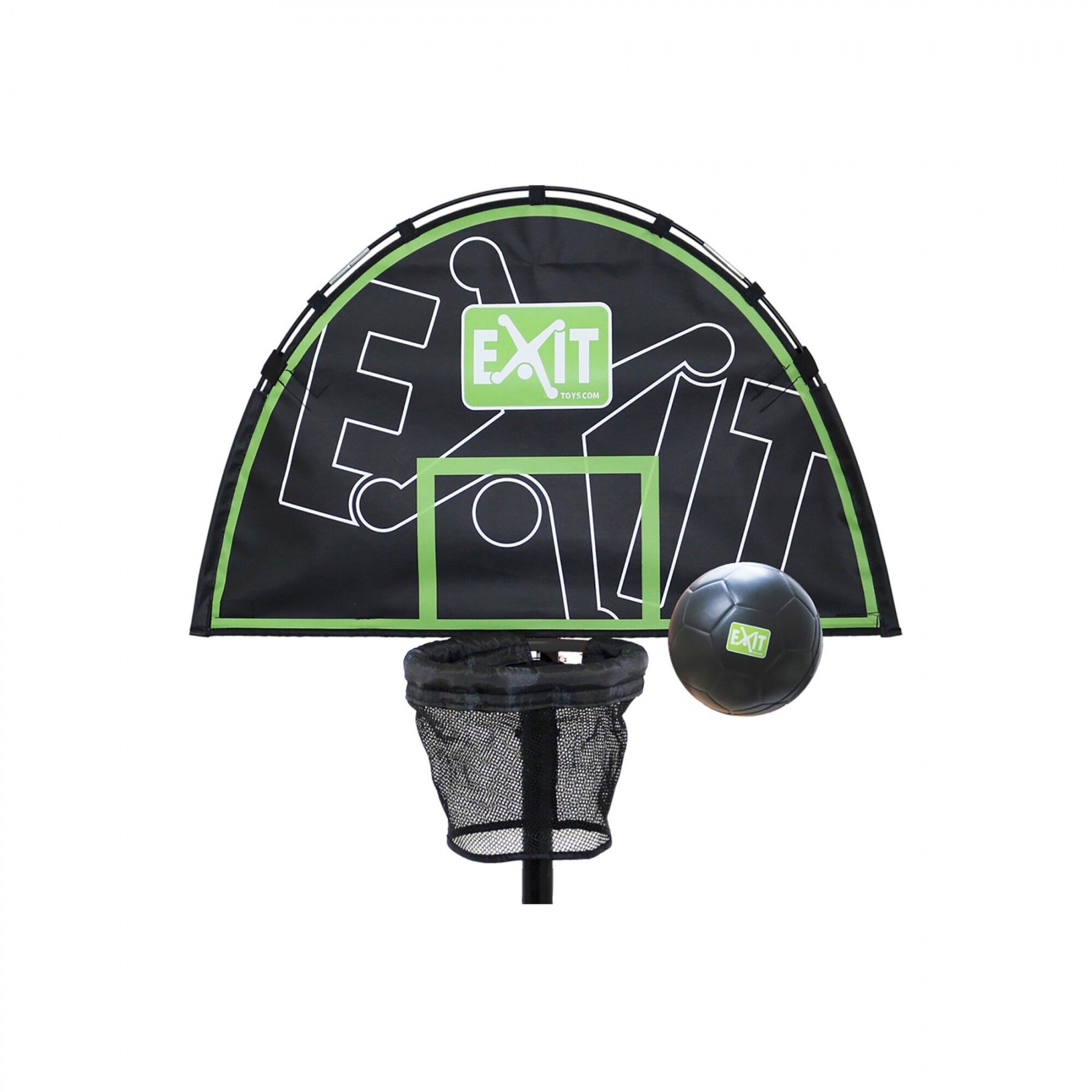EXIT - Trampoline Basket (ø25-38mm) - Green/Black (11.40.50.50)