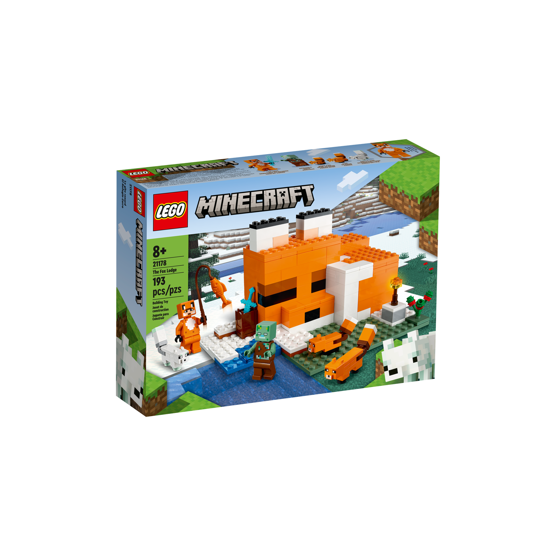 LEGO Minecraft, La Cabaña del Zorro (21178)