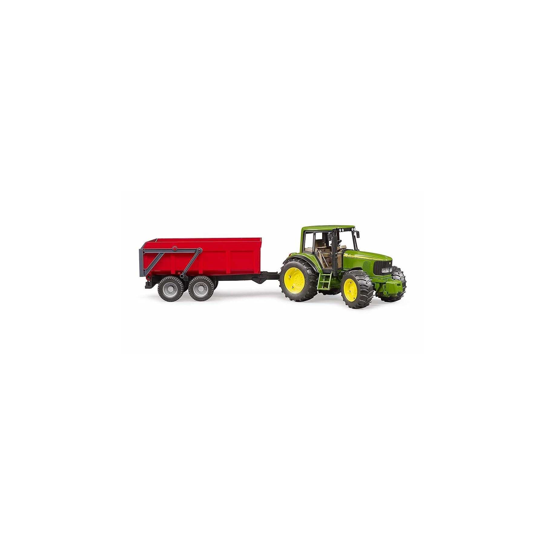 Bruder - John Deere 6920 with tipping trailer , red (BR2057)