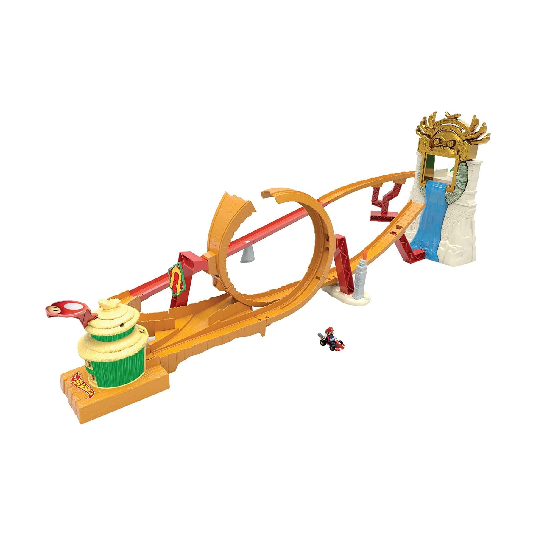 Hot Wheels - Mario Kart Kong Island Track Set (HMK49)