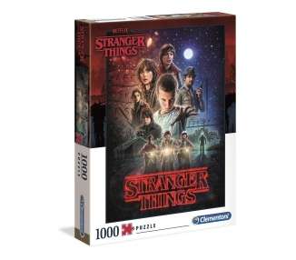 Clementoni - Puzzle 1000 pcs - Stranger Things 2020 (39542)