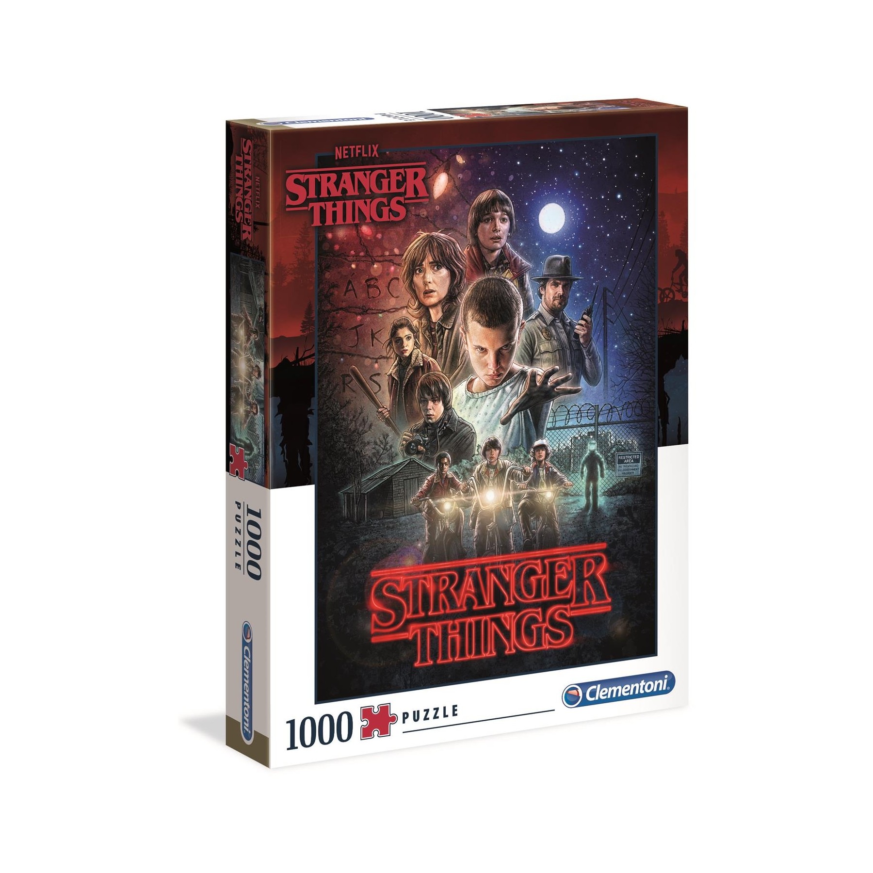 Clementoni - Puzzle 1000 pcs - Stranger Things 2020 (39542)