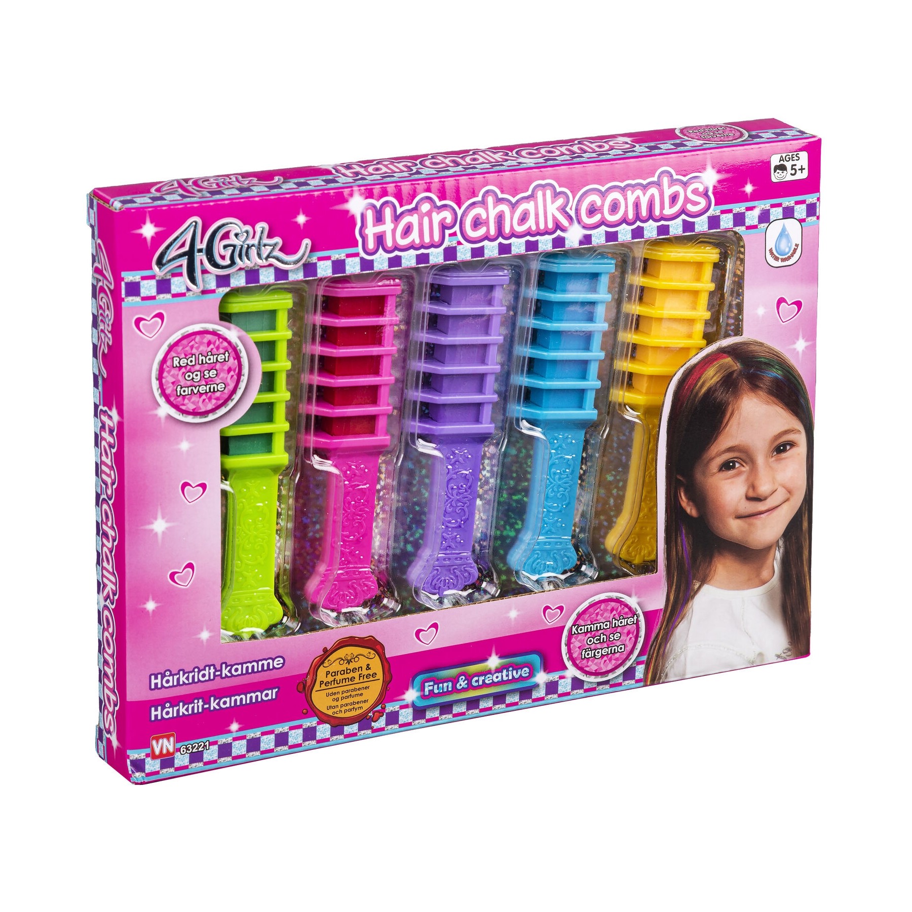 4-Girlz - Hair Chalk (5 pcs) (63221)