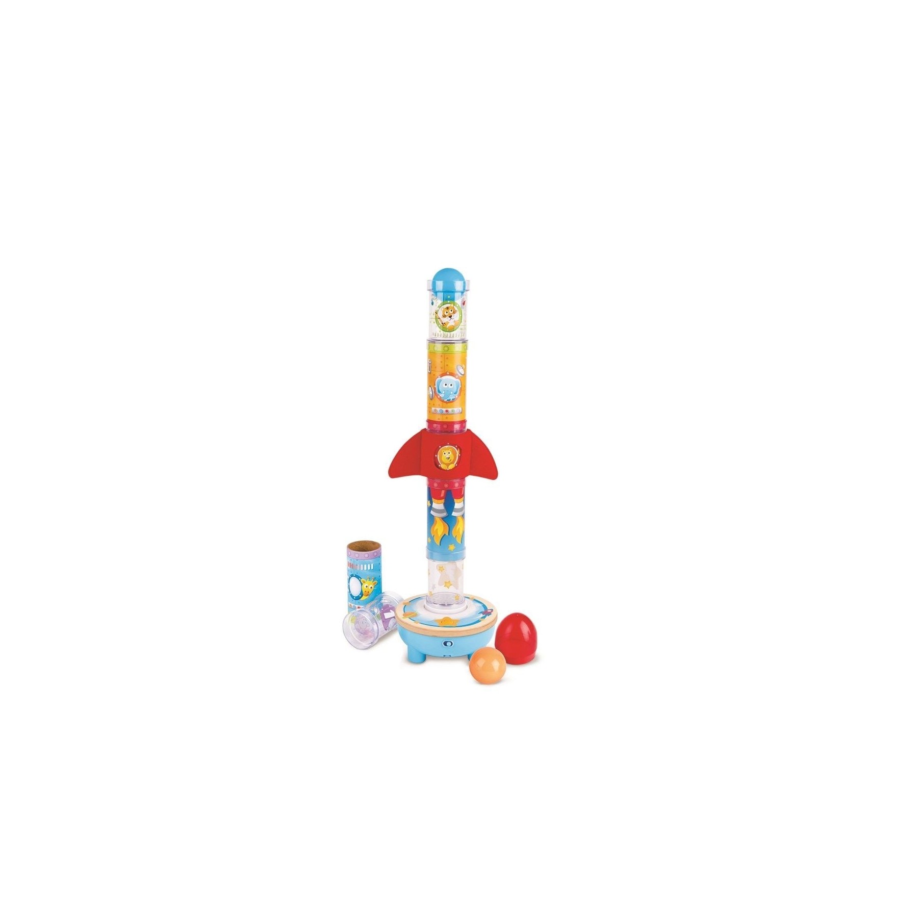 Hape - Apilador de Bolas Cohete de Aire (87-0387)