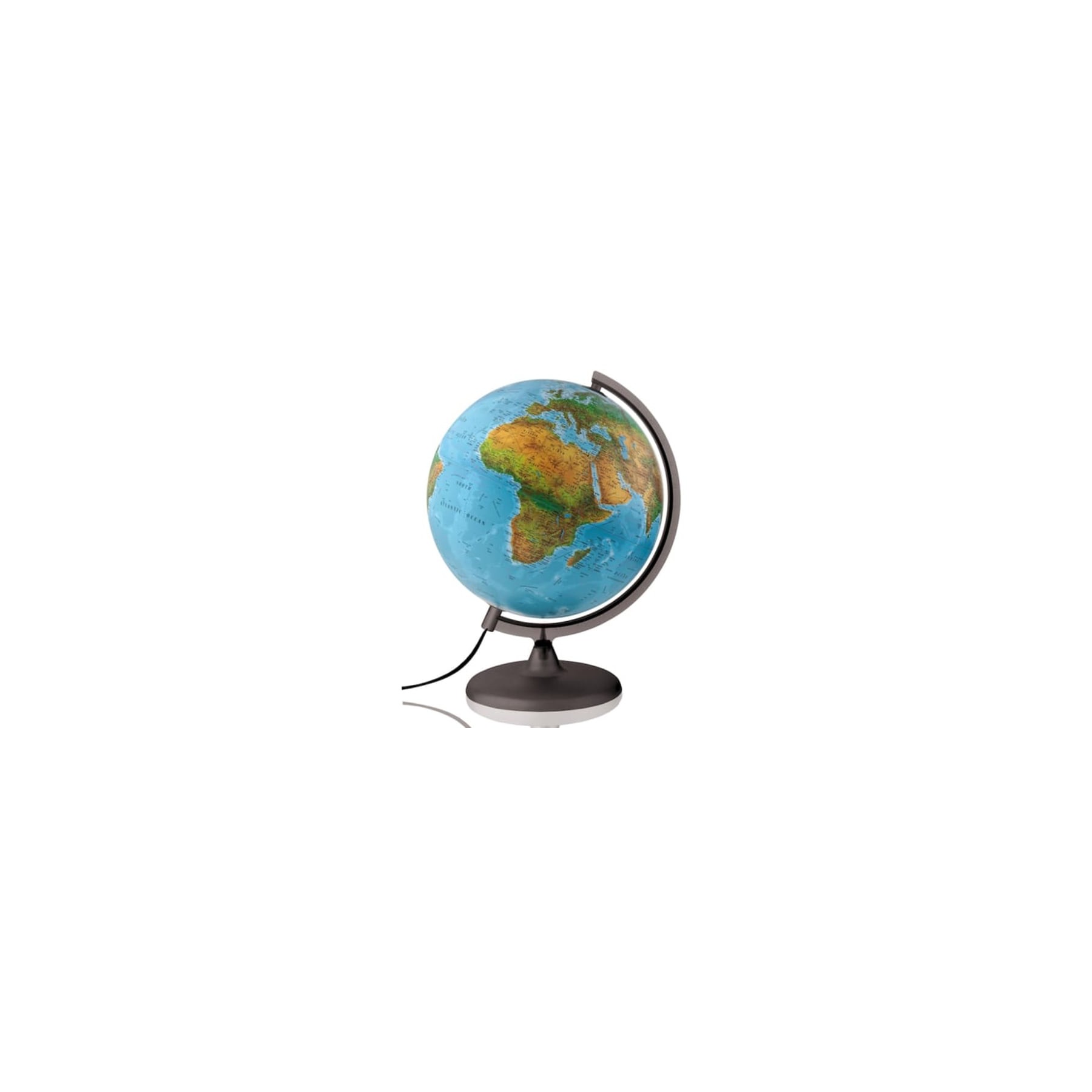 Globe Basic Blue Plastic 30cm Illuminated DK (B2)