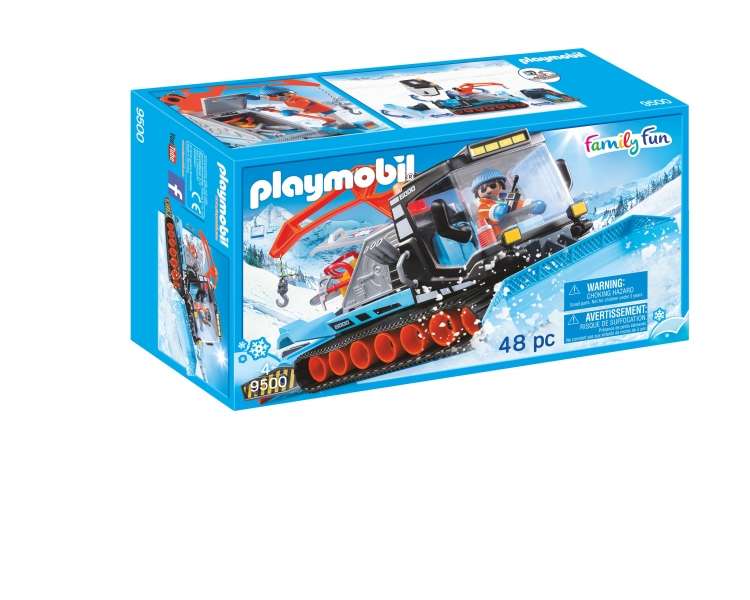 Playmobil - Pala quitanieves diversión en familia (9500)