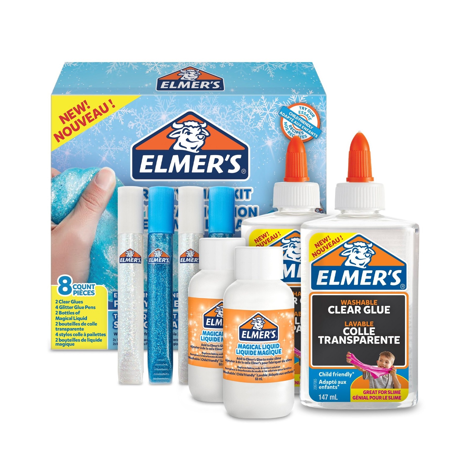 Elmer'S, Kit De Slime Frosty Con Pegamento (2077254)