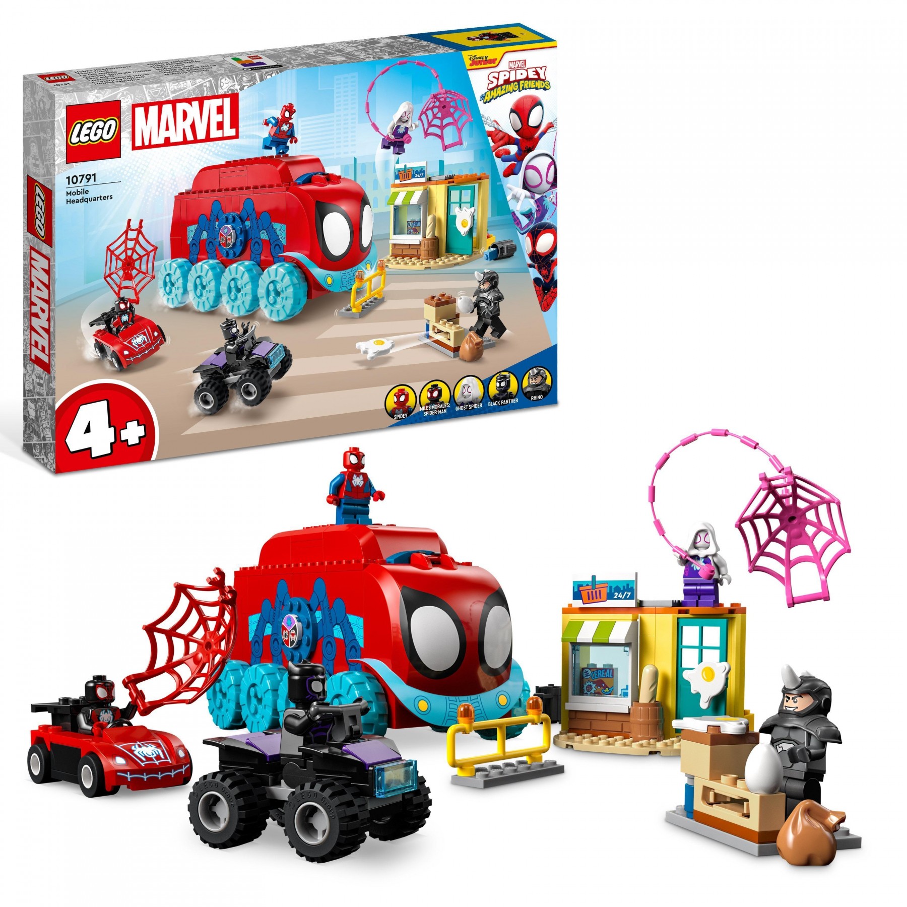 LEGO Super Heroes, Cuartel general móvil del equipo Spidey (10791)
