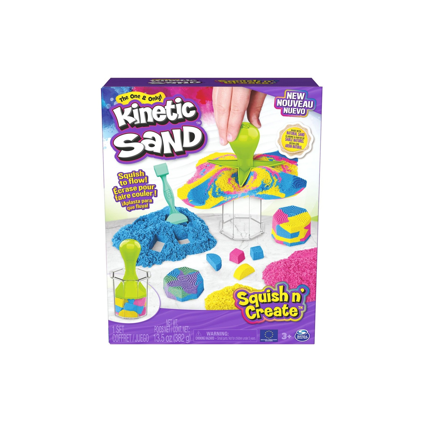 Kinetic Sand, Aplasta Y Crea (6065527)