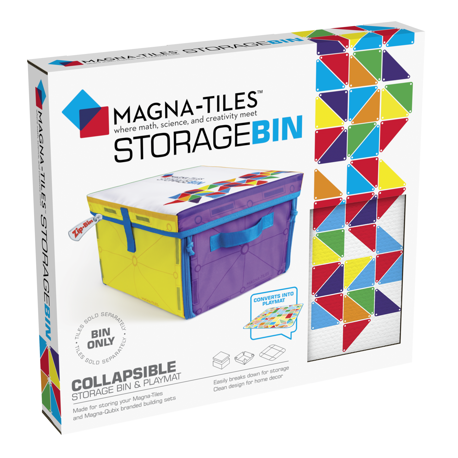 Magna-Tiles, contenedor de almacenamiento, (90219)