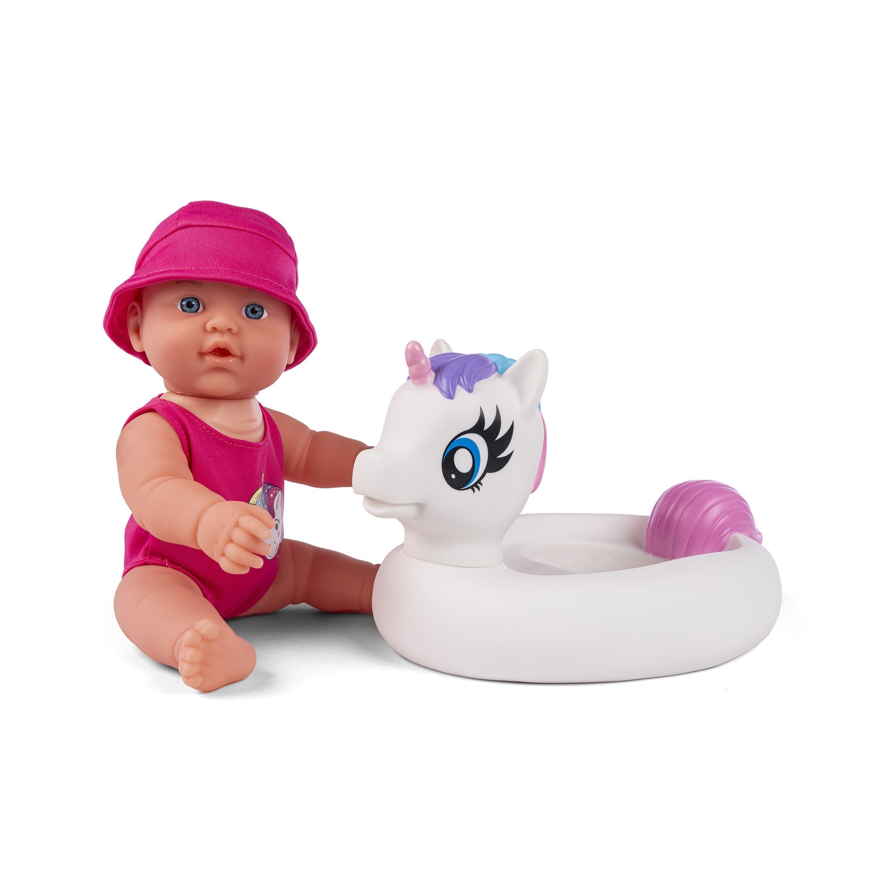 My Baby - Mathilde with Unicorn Swim ring (61252)